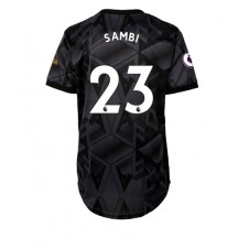 Arsenal Albert Sambi Lokonga #23 Bortatröja Dam 2022-23 Korta ärmar